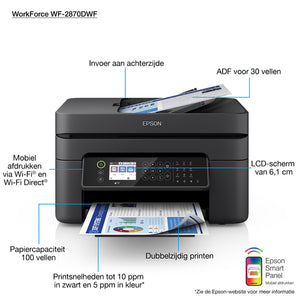 Epson WorkForce WF-2870DWF printer