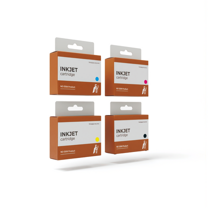 set 4x printercartridge voor HP 712 Designjet Studio Steel 24"" 36"" T210 T230 T250 T630 T