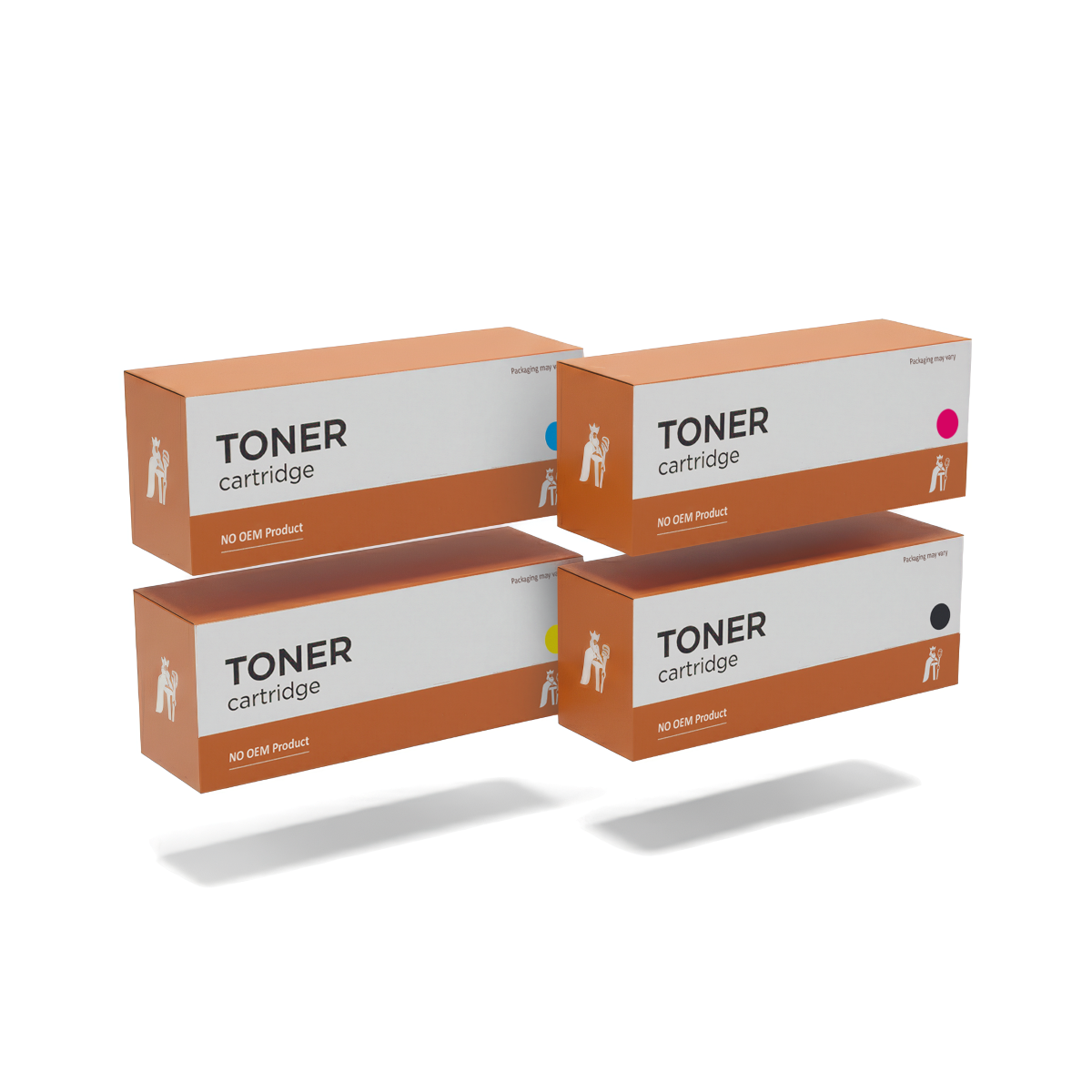 Huismerk Brother TN-230 toner - HL-3040CN - High Yield - Set CMYK