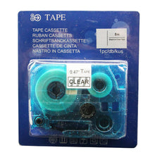 Brother TZE141 labeltape transparant - Meerkleurig